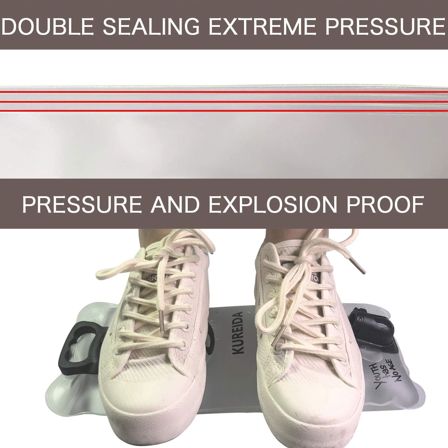 Hydration Bladder 2L-3L,Leak Proof Water Reservoir,BPA Free,Wide Opening, Military Water Bladder Combined with Hydration Backpacks for Biking Hiking Running Camping Climbing. - Image 4