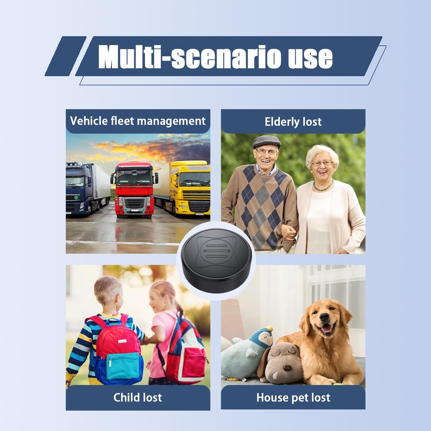 Mini GPS Tracker for Vehicles - Magnetic Real-Time GPS Tracker, No Monthly Fee, Full USA Coverage, Hidden Car Locator Tracking Device for Vehicles, Kids, Elderly, and Assets,Discreet Security Solution - Image 7