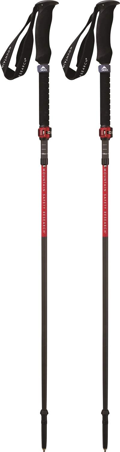 MSR DynaLock Ascent Foldable Carbon Backcountry Trekking Poles